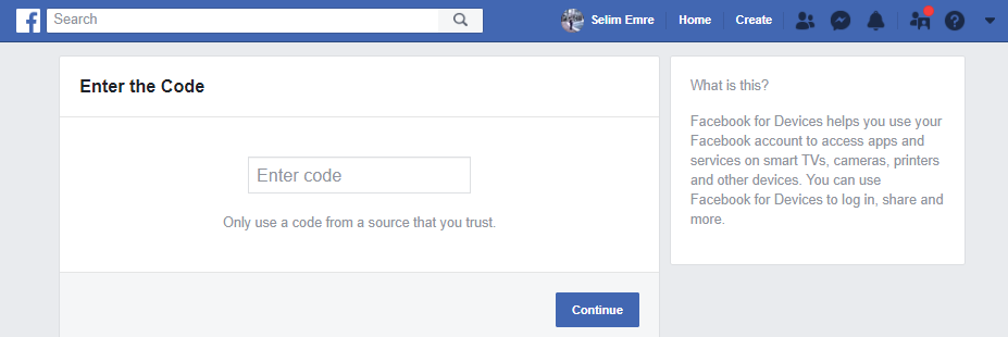 Facebook Add Account Ant Media Server