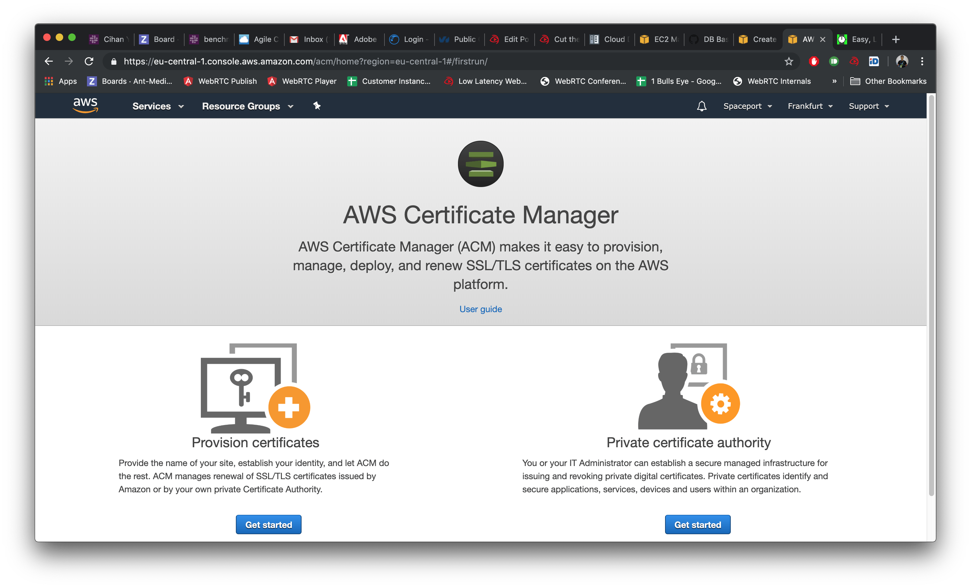 AWS Certificate. SSL PKI. AWS Certificate developer PNG.