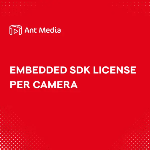 Embedded SDK License Per Camera