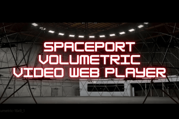spaceport volumetric video web player
