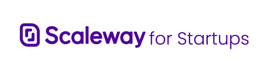 Logo Scaleway for Startups- Purple - Laila NASIR