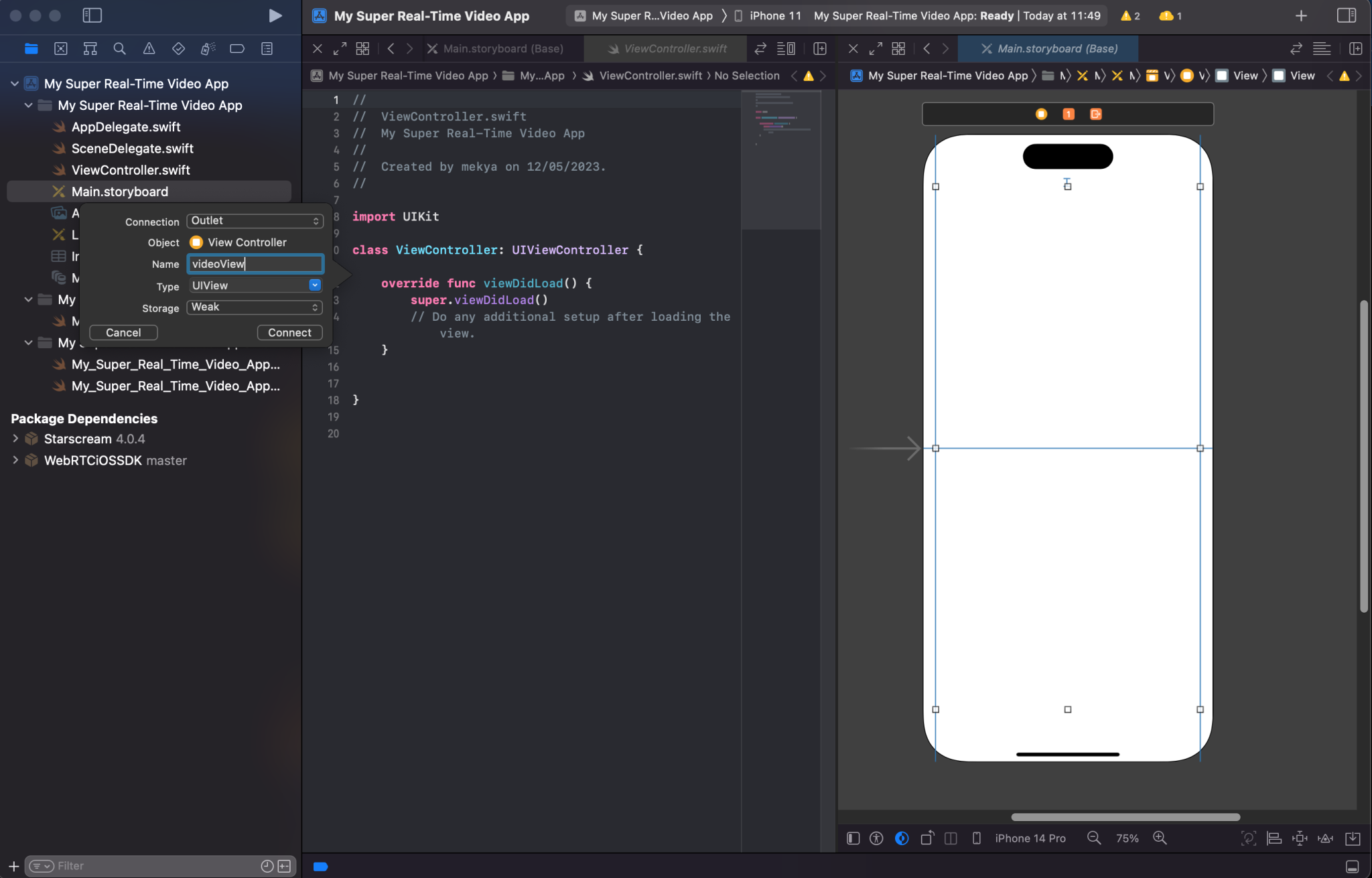 4 Simple Steps to Build WebRTC iOS Apps and Stream Like a Pro - Ant ...