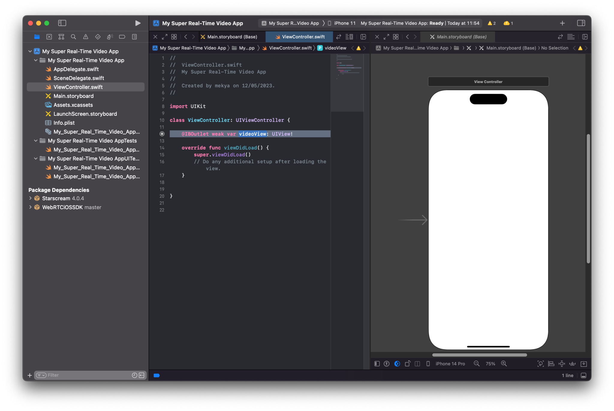 4 Simple Steps to Build WebRTC iOS Apps and Stream Like a Pro - Ant ...