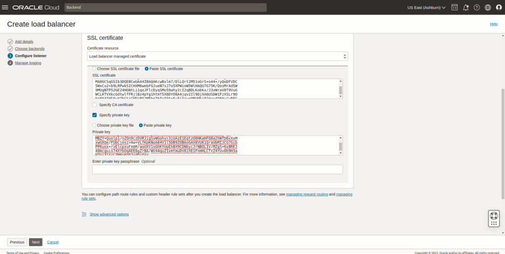 add ssl certificate ant media server on oracle cloud