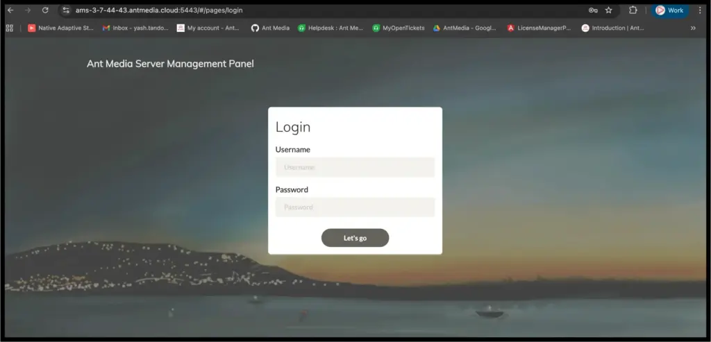 enter to log in detail
