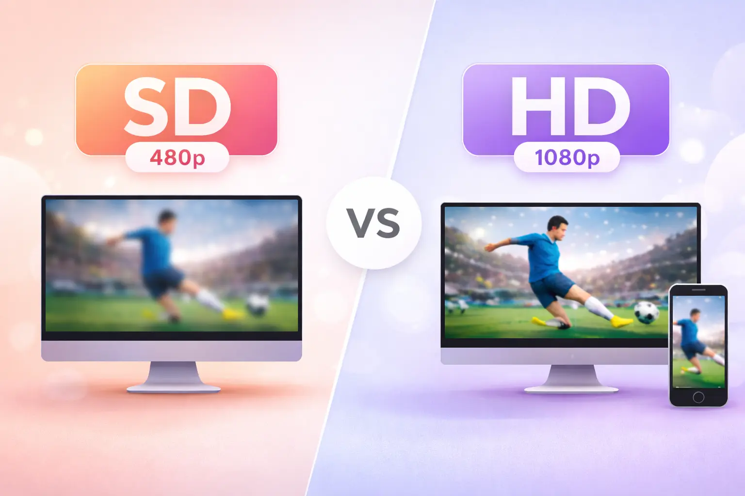 HD vs SD Streaming