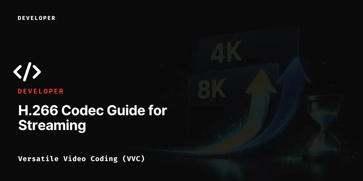 H.266 Codec Guide for Streaming