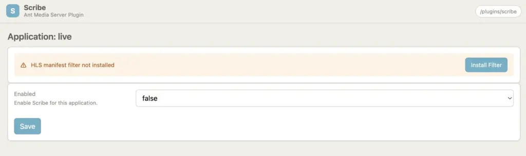 HLS Manifest Filter