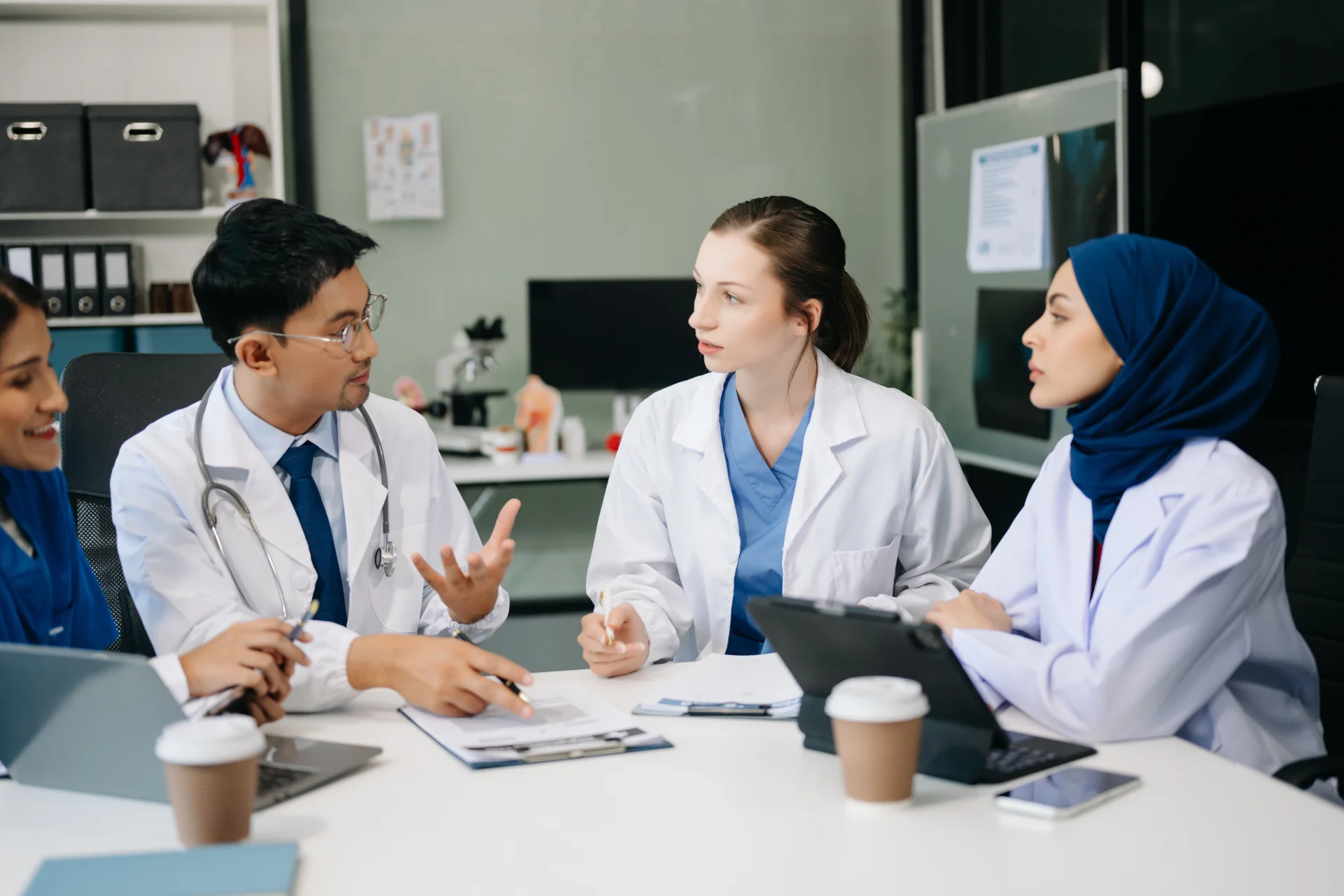 Multi-Provider Specialist Collaboration