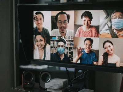 Telehealth video appointment for remote diagnosis