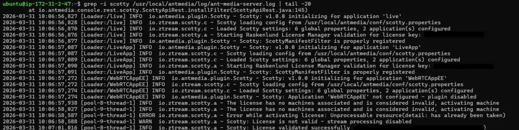Servlet Verification