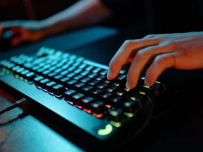 Gamer live streaming