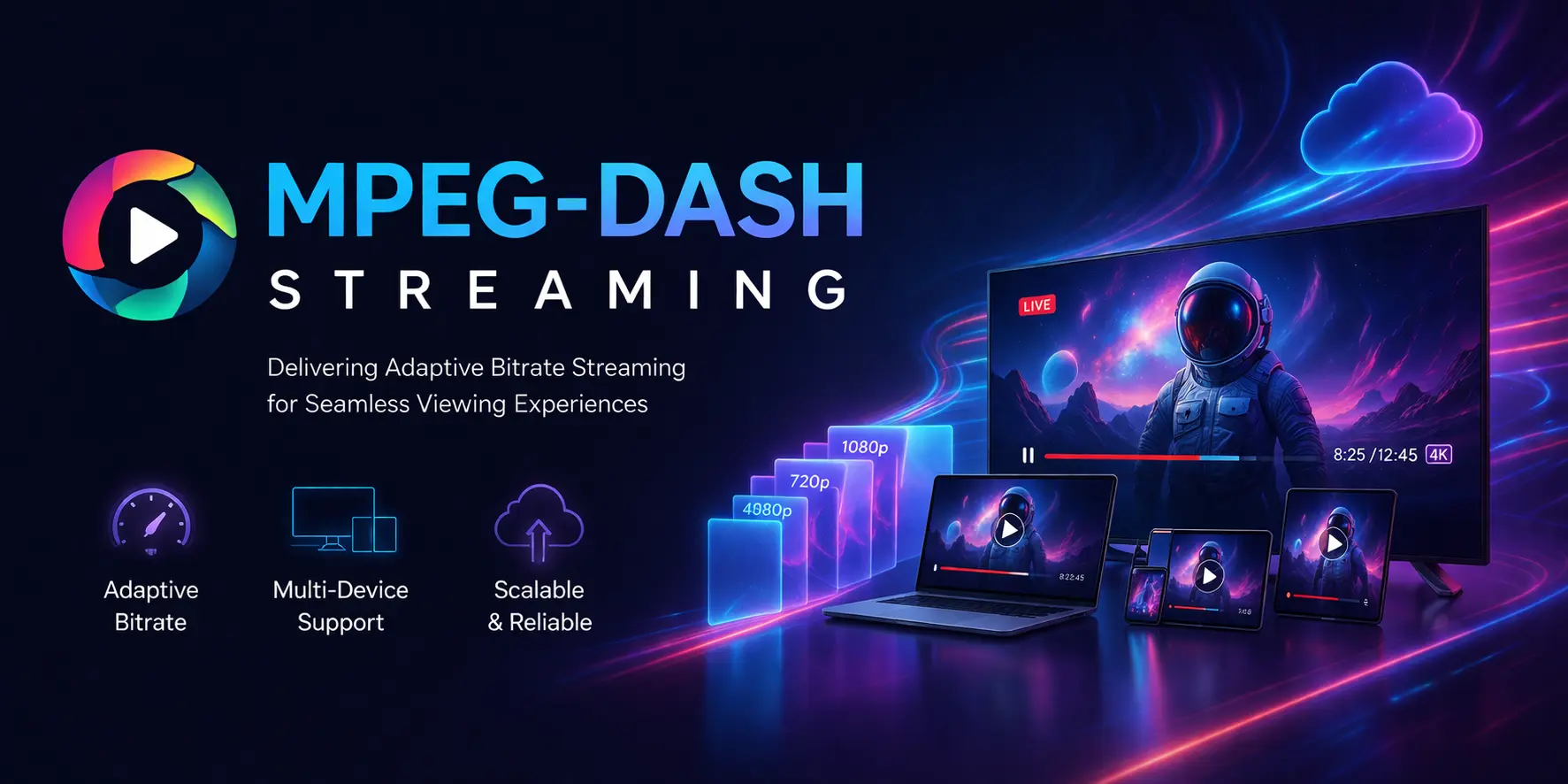 MPEG-DASH remains the open standard for adaptive streaming