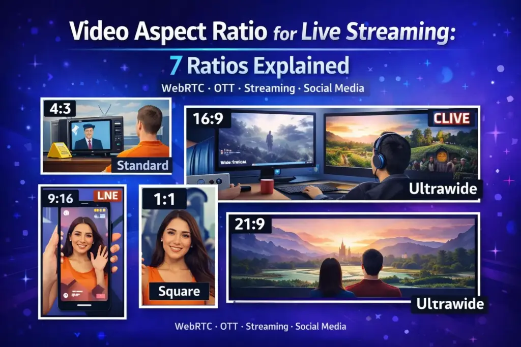 Video Aspect Ratio for Live Streaming