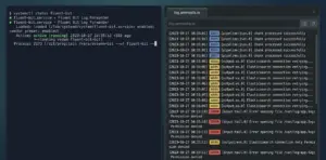 centralized logging for media servers