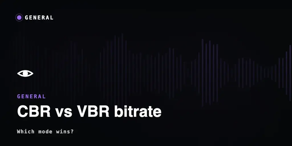 CBR vs VBR