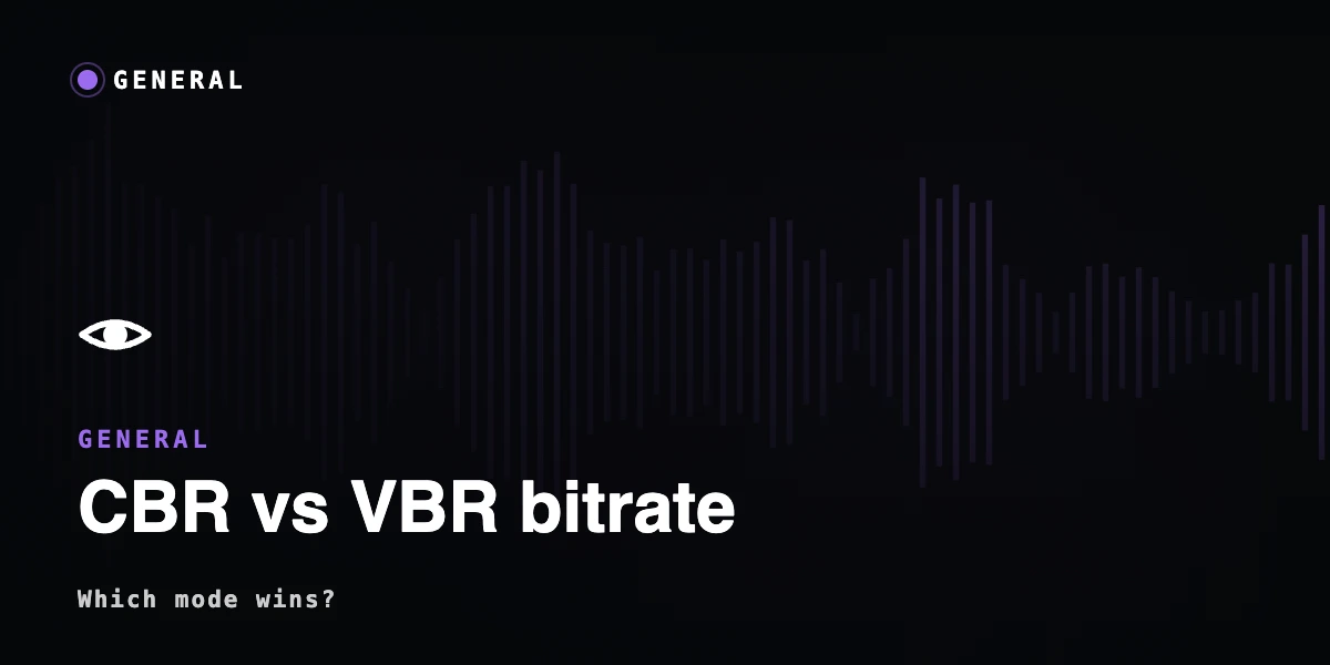 CBR vs VBR