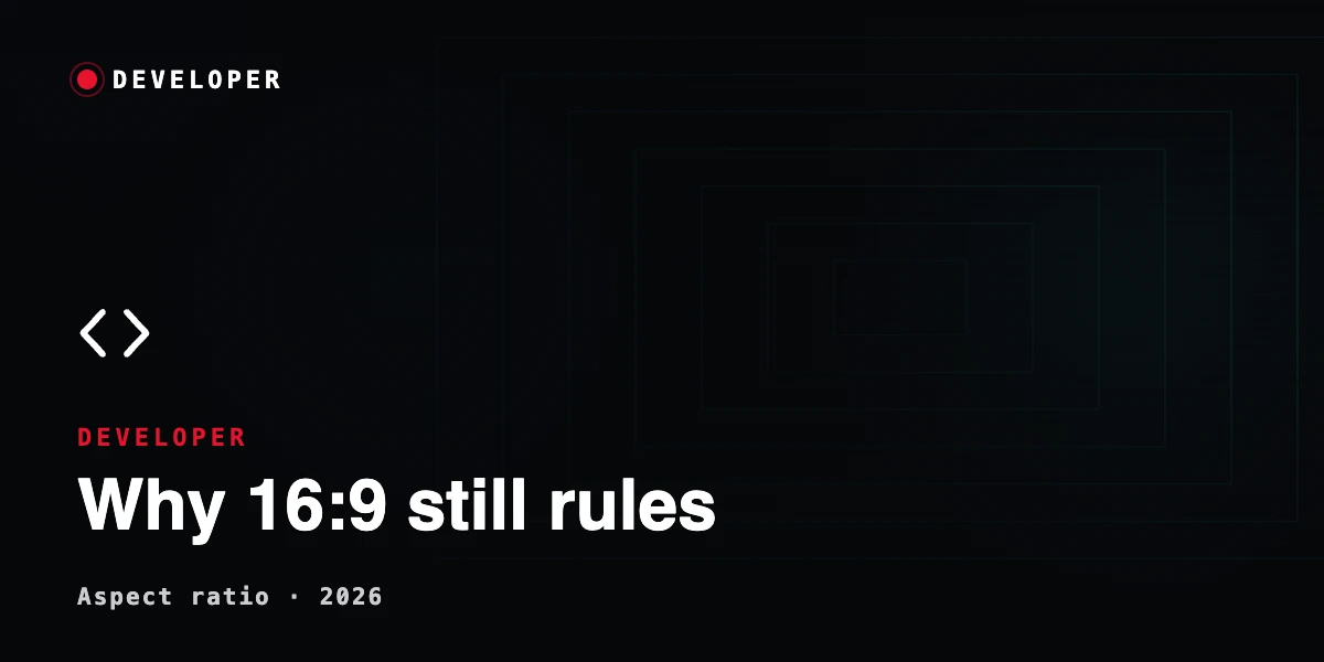 16:9 Aspect Ratio