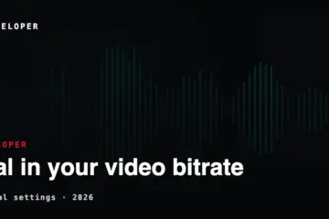 Video Bitrate Guide