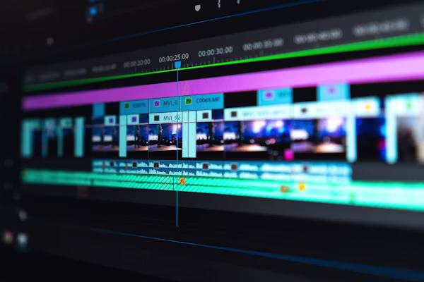 Editing timeline of a recorded live event for VOD replay