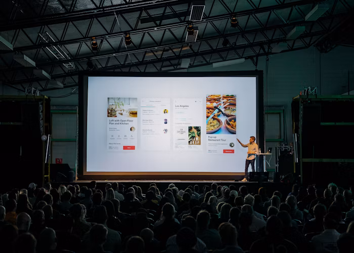 Audience at a secure ticketed live event stream